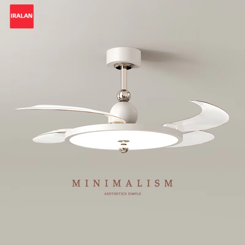 Decor Lighting Floor Lamps - IRALAN Современный светодиодный потолочный вентилятор с
