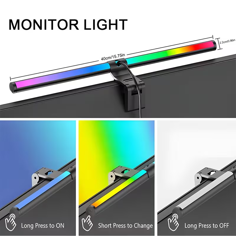 Светодиодная лампа-монитор, по – обзор и цена Touch Dimmer Lamp