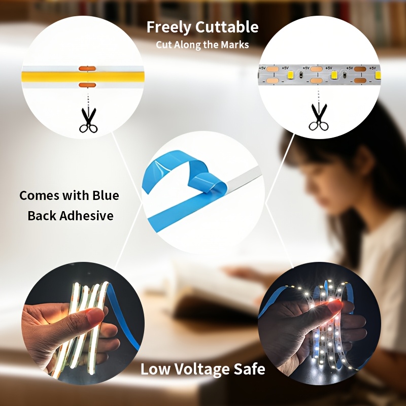 Светодиодная лента COB с сенсо – обзор и цена Touch Dimmer Lamp