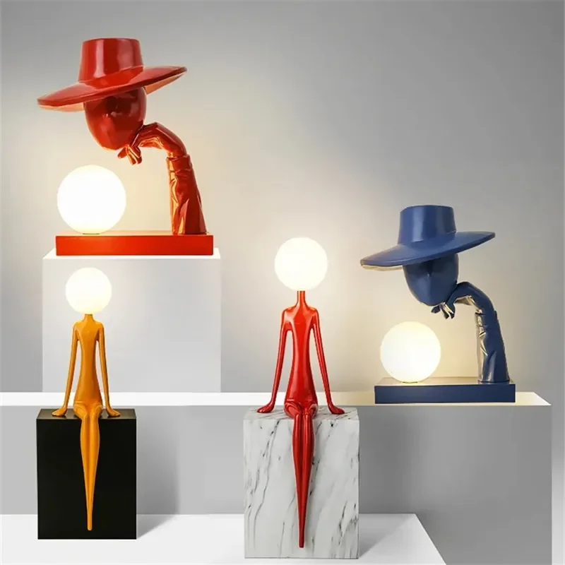 Креативная гуманоидная художес – обзор и цена Decor Lighting Floor Lamps