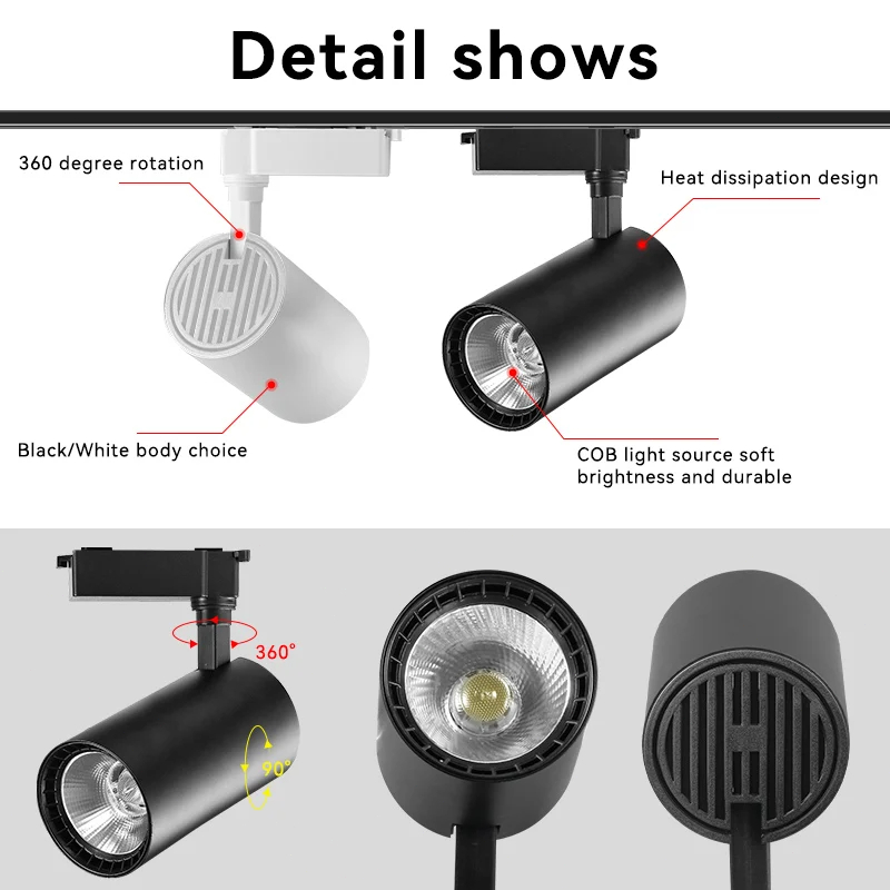 Светодиодный трековый светильн – обзор и цена Lighting Decor Store