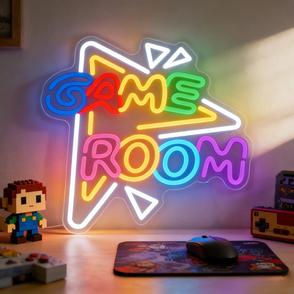 Светодиодная неоновая вывеска  – обзор и цена Bedroom Lighting Decor Ideas