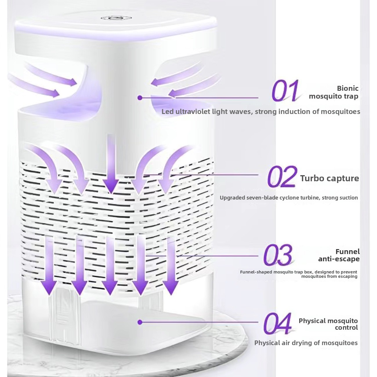 Новая лампа-ловушка для комаро – обзор и цена Touch Dimmer Lamp